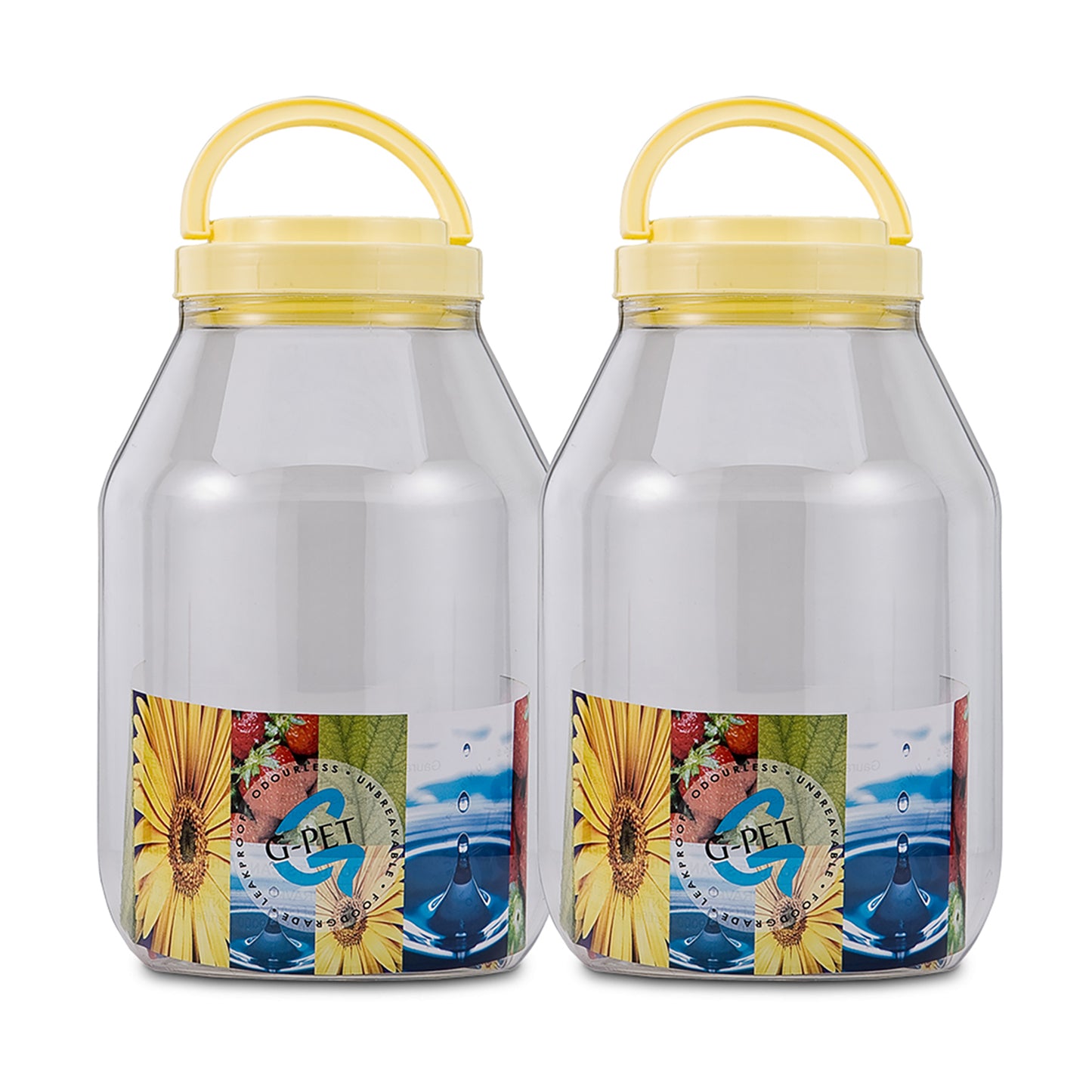 Round Jar Container (Set of 2) 6000ml