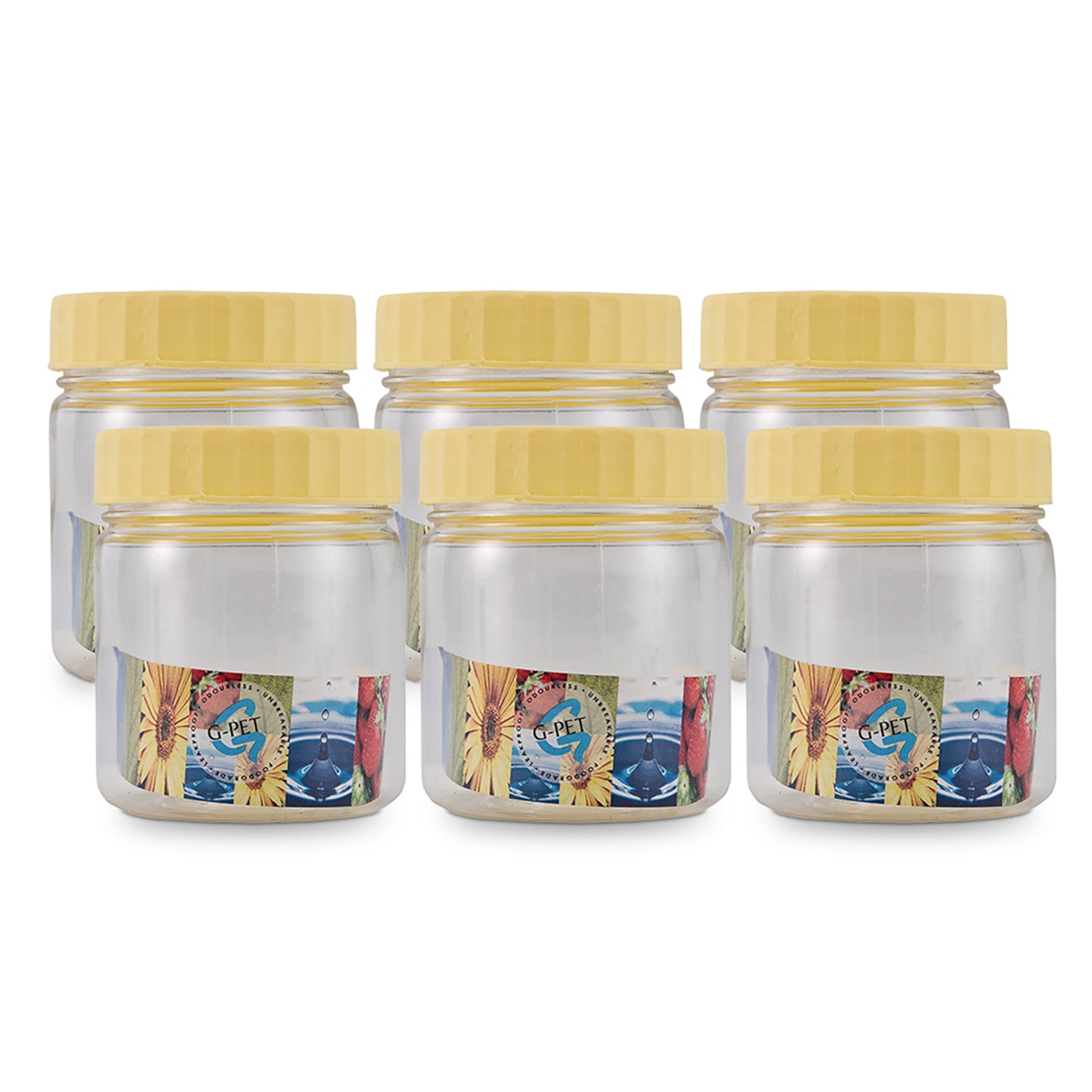 Round Jar Container (Set of 6) 100ml