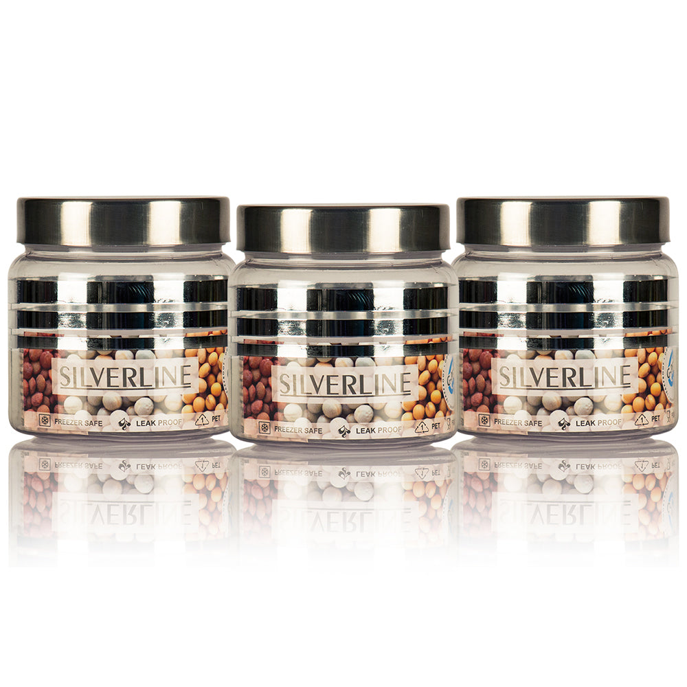 Silver Line Container 500ml (3pcs)