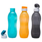 Polypropylene Bottle set, 1 Litr  (Set Of 3, Pansy-Multicolor)