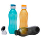 Polypropylene Bottle set, 1 Litr  (Set Of 3, Pansy-Multicolor)