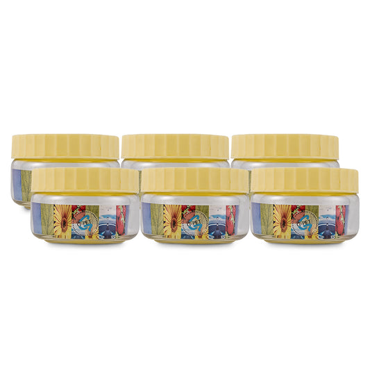 Round Jar Container (Set of 6) 150ml