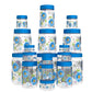 Print Magic Container Blue Pack of 18 - 2000ml (3 pcs), 1000ml (3 pcs), 750ml (3 pcs), 200ml (3 pcs), 150ml (3 pcs), 50ml (3 pcs) Plastic Grocery Container