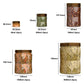 G-PET Diamonds Jars Plastic Container Coffee Cap (Set Of 15B) 2000ml (3pcs), 1000ml (3pcs), 700ml (3pcs), 200ml (3pcs), 50ml (3pcs)