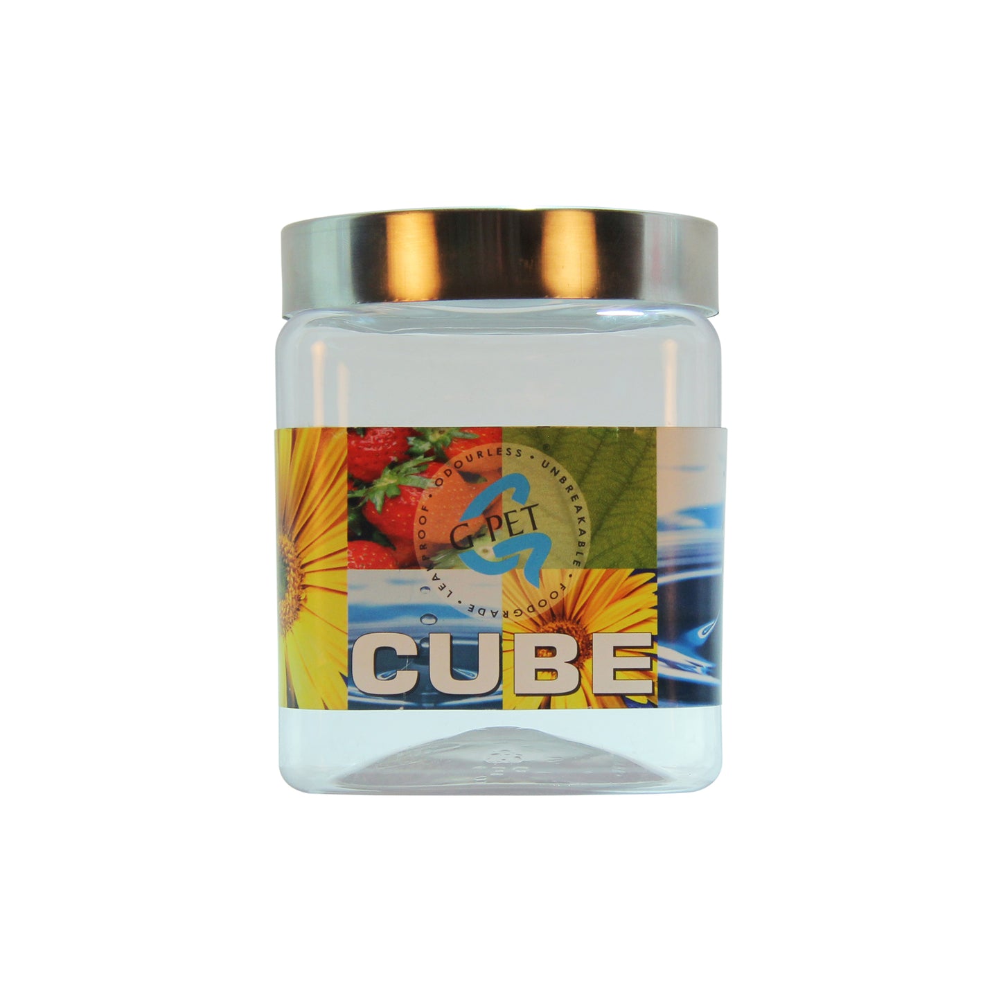 Cube Pet Container (3, 1000ML)