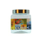 Cube PET Jar / Container PET Plastic Airtight Container with Steel Cap (3, 750ML)