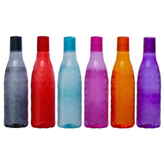 Diamond Fridge Bottle (Set of 6), Multi Color