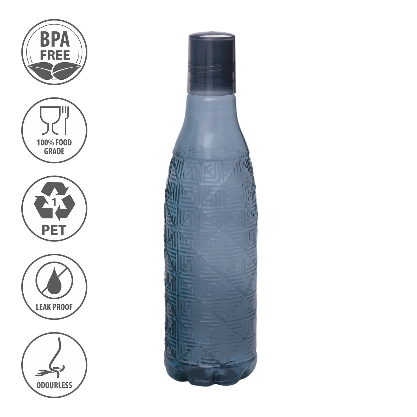 Diamond Fridge Bottle (Set of 3), Multi Color