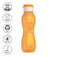 GPET Polypropylene Water Bottle Set with Flip Cap 500ML (Set Of 3, Iceberg-Multicolor)