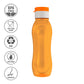 GPET Polypropylene Water Bottle Set with Flip Cap 500ML (Set Of 3, Pansy-Multicolor)