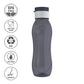 GPET Polypropylene Water Bottle Set with Flip Cap 500ML (Set Of 3, Pansy-Multicolor)