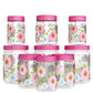 Print Magic Container Pink Pack of 9 - 2000ml (3 pcs), 1000ml (3 pcs), 750ml (3 pcs) Plastic Grocery Container