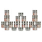 Silver Line Container - Pack of 18 - 300ml, 200ml, 100ml, 50ml