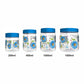 Print Magic Container Blue Pack of 12- 1500ml (3 pcs), 1000ml (3 pcs), 450ml (3 pcs) 200ml (3 pcs) Plastic Grocery Container
