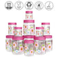 Print Magic Container Pink Pack of 12- 1500ml (3 pcs), 1000ml (3 pcs), 450ml (3 pcs) 200ml (3 pcs)