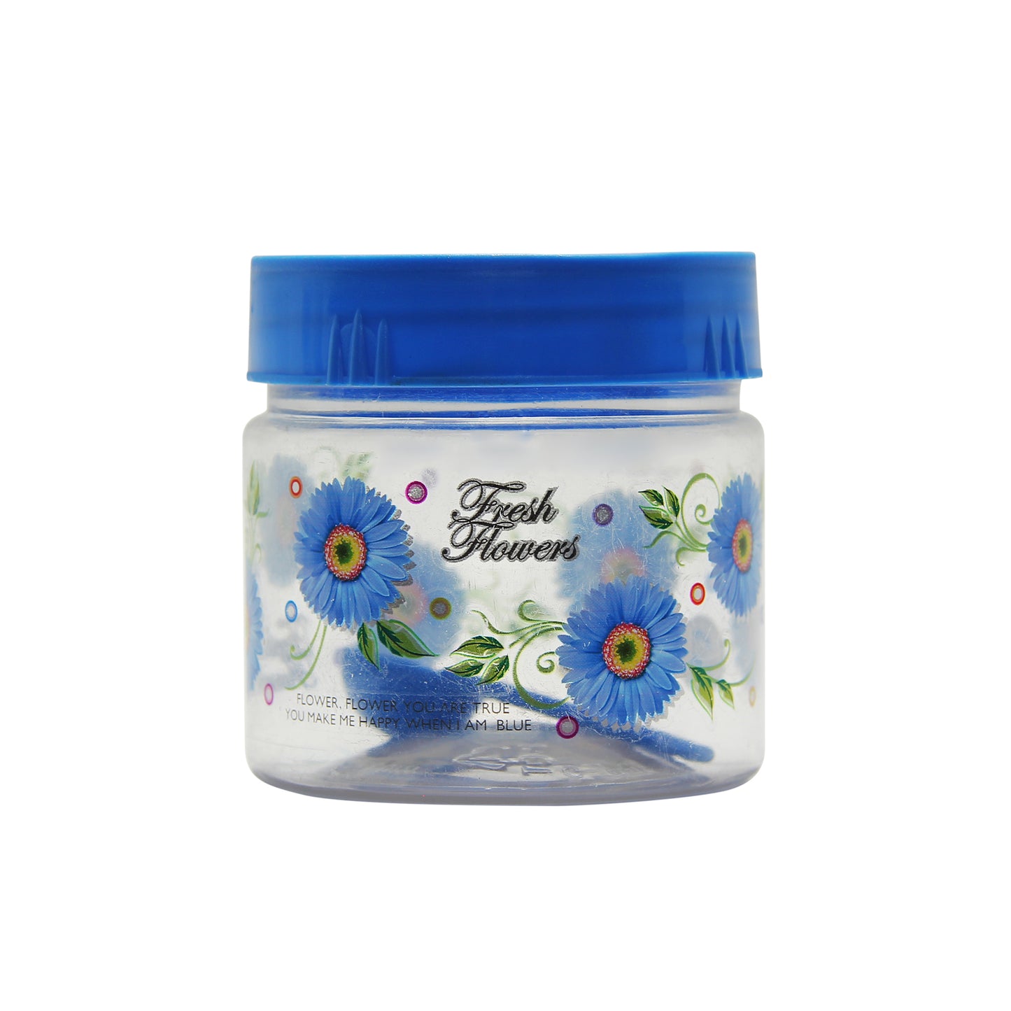 G-PET Plastic Jar Set, 200ml, 6-Pieces, Blue