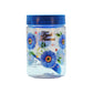 Print Magic Container - Set of 3  - 750 ml Plastic Grocery Container (Pack of 3, Blue)