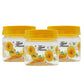 Print Magic Container - Set of 3  - 250 ml Plastic Grocery Container Yellow