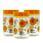 Print Magic Container - Set of 3  - 750 ml Plastic Grocery Container , Yellow