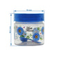 G-PET Plastic Jar Set, 200ml, 6-Pieces, Blue