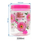 Print Magic Containers (Set Of 24) Pink- 2000 ml, 1000 ml, 750 ml, 500 ml, 450 ml, 300 ml, 200 ml, 50 ml