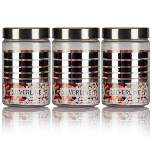 SilverLine Container 750ml  (3pcs)