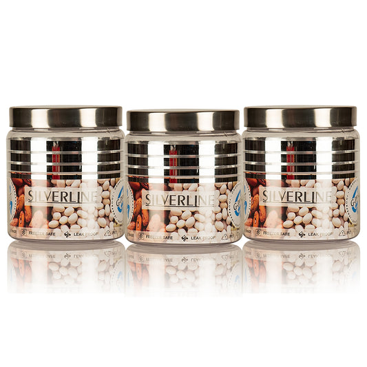 Silver Line Container 1500ml (3pcs)