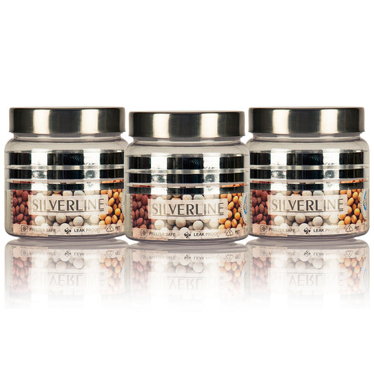 Silver Line Container 500ml (3pcs)