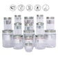 Silver Line Container - Pack of 15 - 2000ml, 1000ml, 750ml, 200ml, 100ml