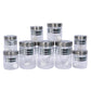 Silver Line Container - Pack of 9 - 450ml, 200ml, 100ml