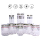 Silver Line Containers (Set Of 9) 9B - 1500ml, 1000ml, 450ml