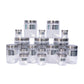 Silver Line Container - Pack of 18 - 300ml, 200ml, 100ml, 50ml