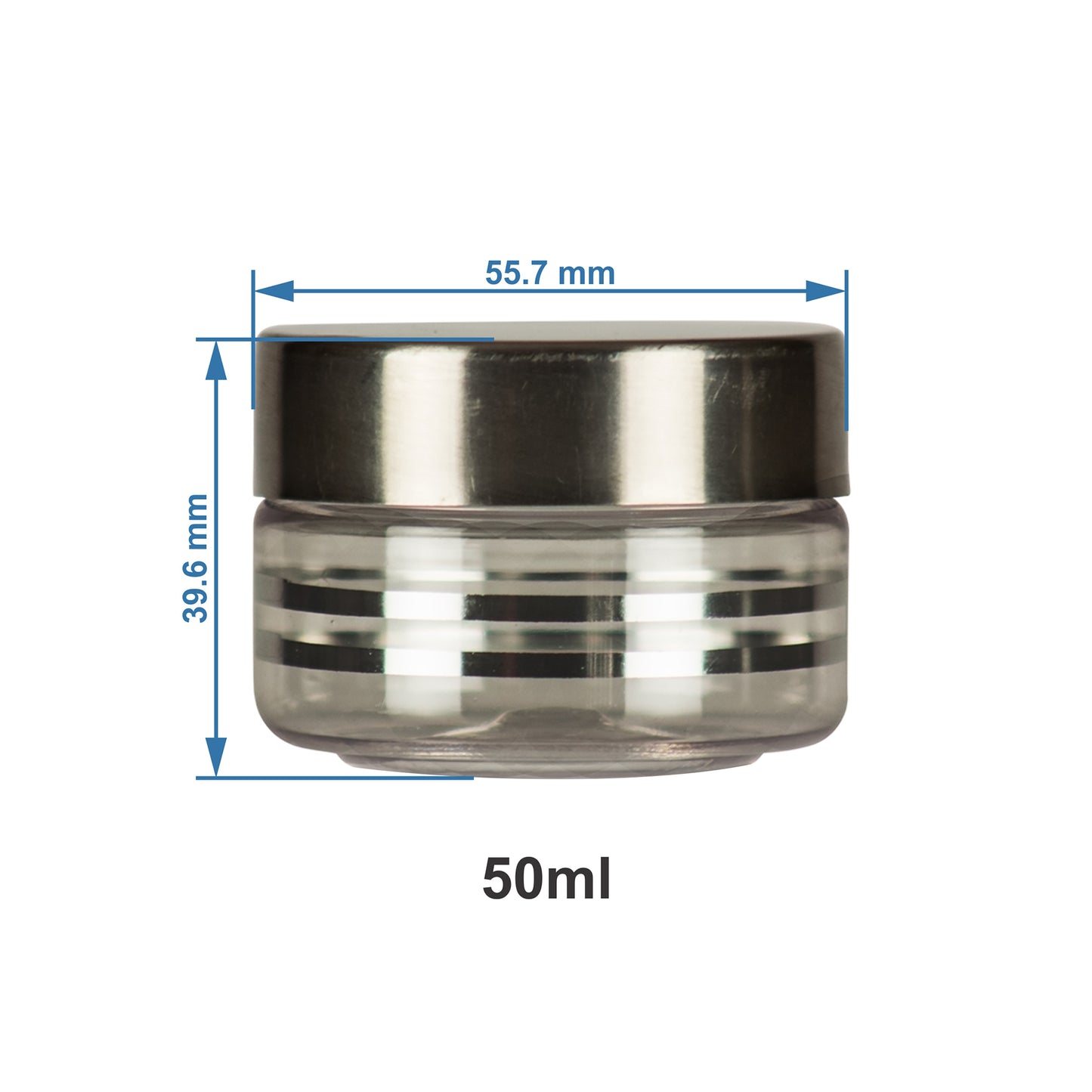 Silver Line Container - Pack of 15 - 300ml, 200ml, 100ml, 50ml